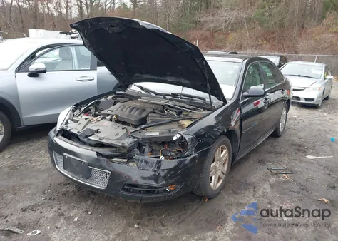 2013 Chevrolet Impala Lt z USA, uszkodzony, nr VIN 2G1WG5E3XD1142395